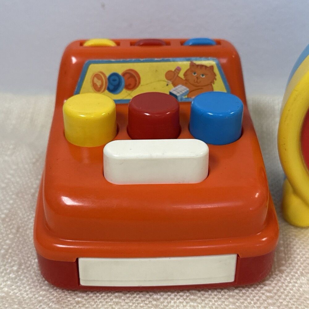TOMY Ring A Dingy Clock & Cash Register Vintage 1980s Toy Working Ding - Picture 2 of 10